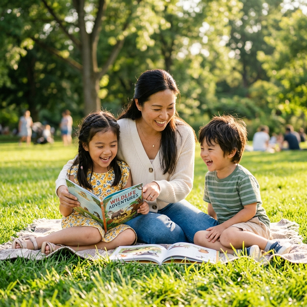 A parent and child learning together — Purposeful Parent Academy