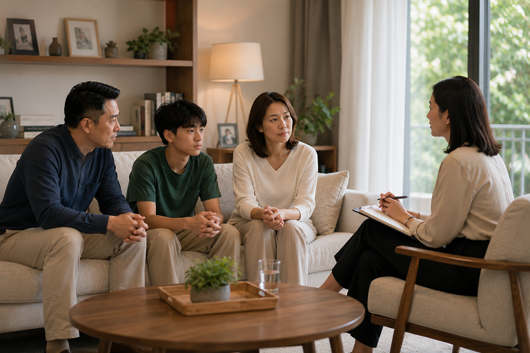 Family Counselling in Session